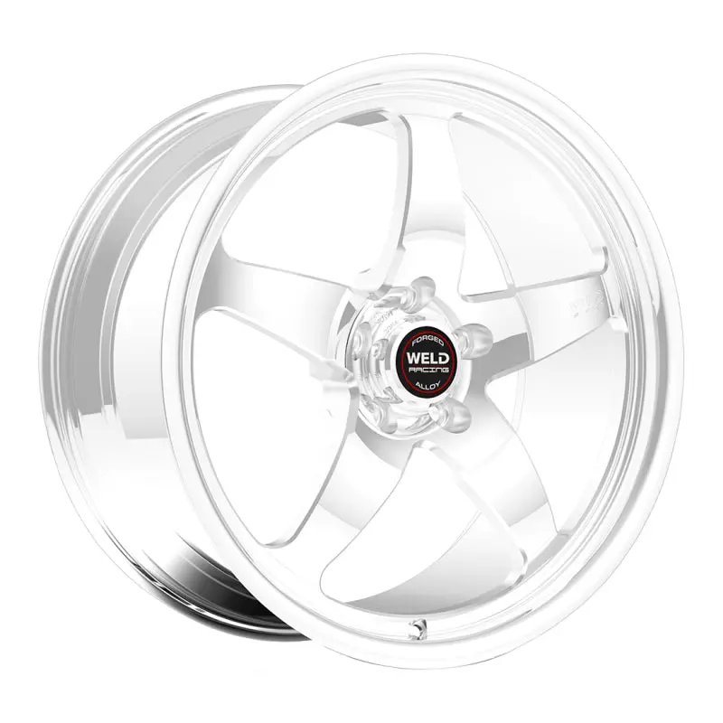 Weld S71 Polished Racing Wheel – 15X9.33", 5X4.75", 4.5" Backspace, Medium Pad Finish 2