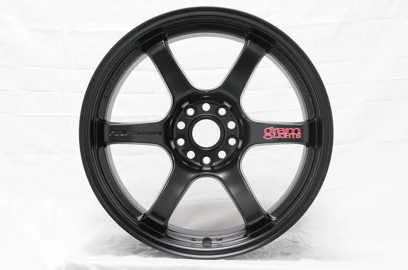 Gram Lights 57Dr 19X8.5 Inch Semi-Gloss Black Wheel – 5X100 Bolt Pattern, +45 Offset 1