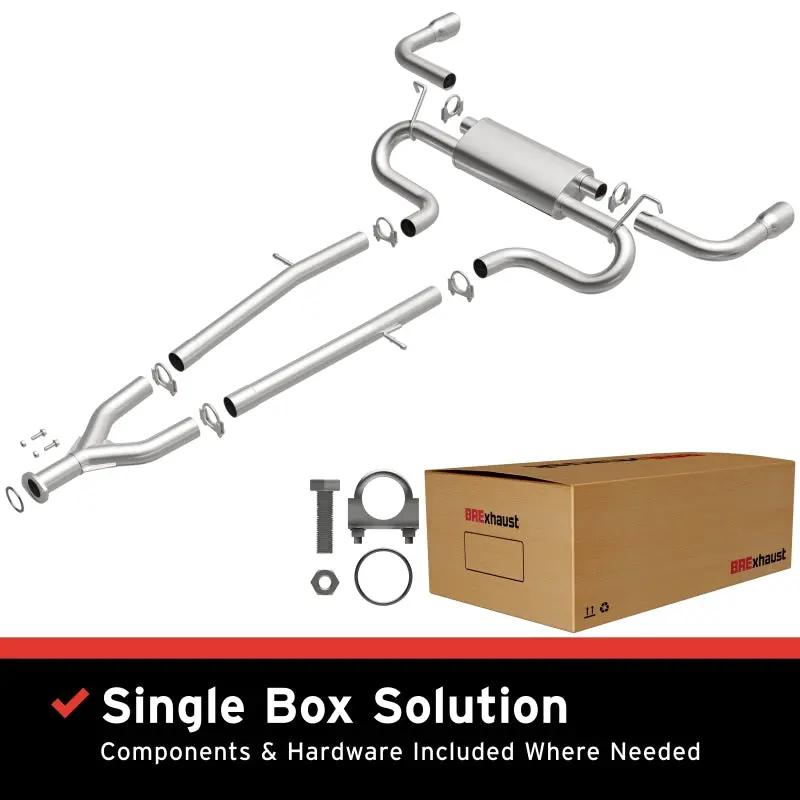 Brexhaust Full Exhaust Kit — Stainless Steel System For 2002–2008 Lexus Sc430 4.3L V8 1
