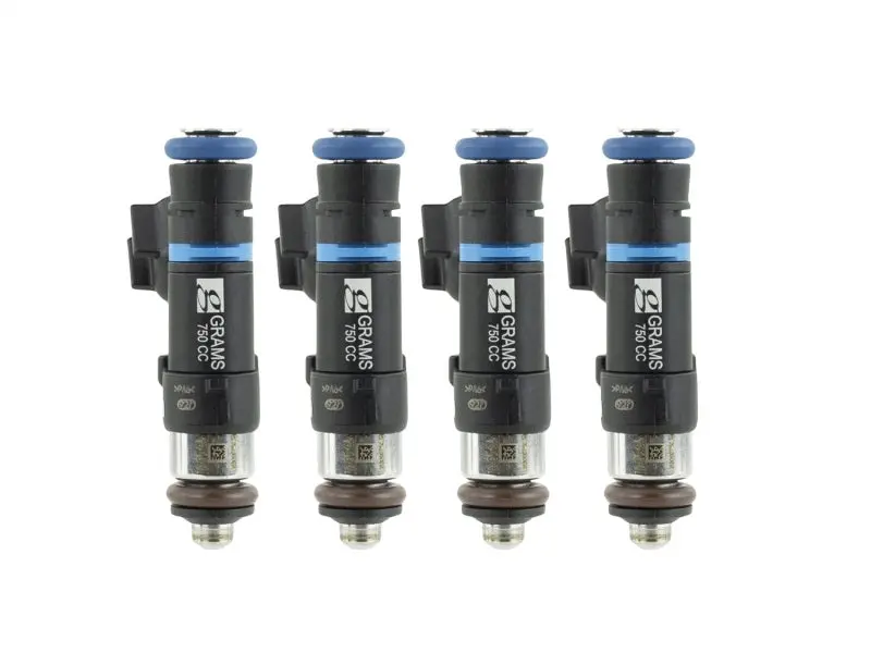 Grams Performance 750Cc Fuel Injector Kit – Cobalt-Anodized High-Flow Injectors 1