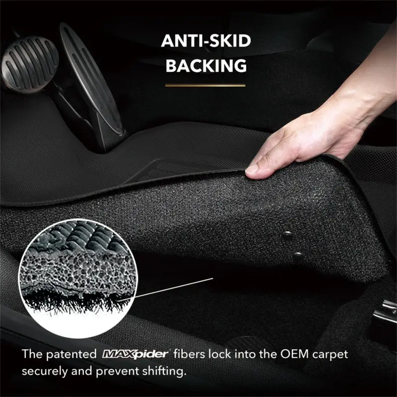 3D Maxpider Kagu Black Floor Mats For 2018–2023 Lexus Ls – R2 Trim Fit 2