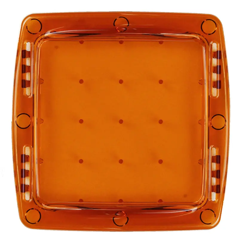 Rigid Industries Q-Series Amber Pro Light Cover – Protective Lens For Rigid Q-Series Lights 1