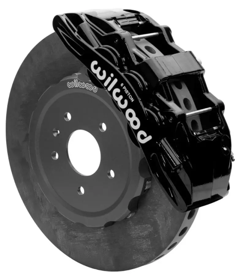 Wilwood Sx6R Carbon-Ceramic Front Big Brake Kit For 2014–2019 C7 Corvette – Satin Black Finish 1