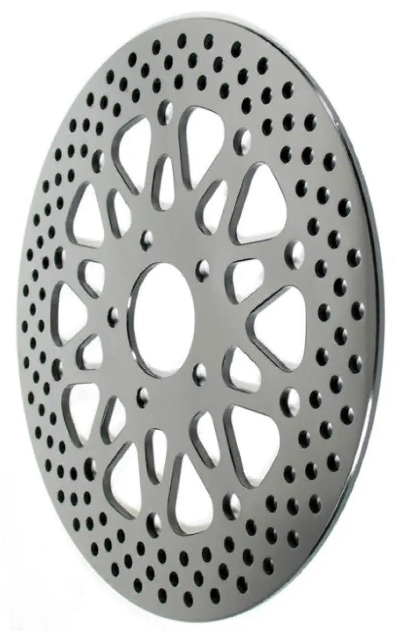 Wilwood Heavy-Duty Rear Motorcycle Brake Rotor – Satin Finish, 11.5" X 0.196", 5X3.25" Bolt Pattern (1984–1999) 1
