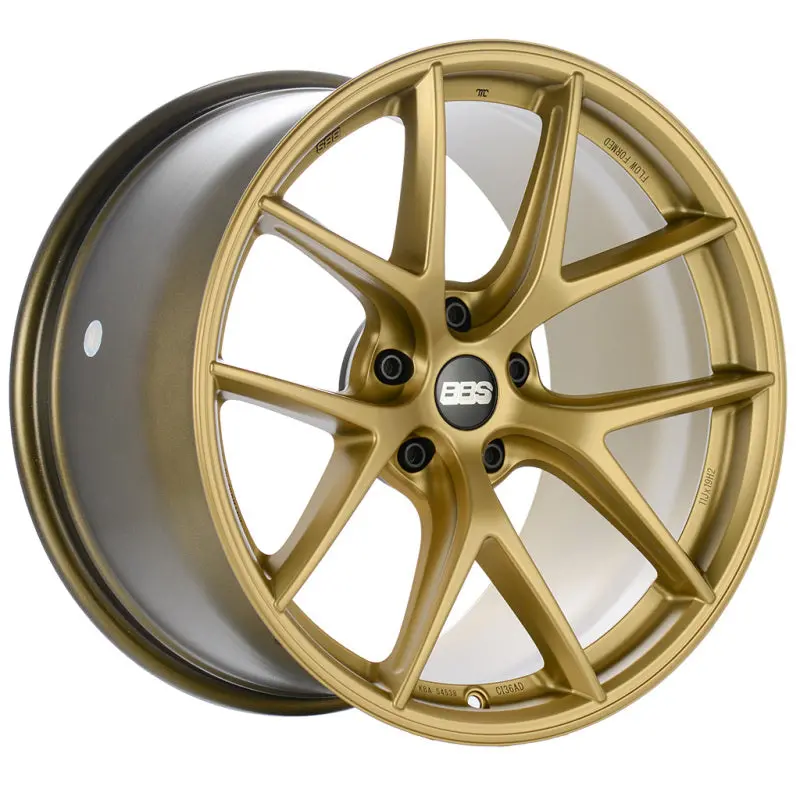 Bbs Unlimited Ci-R 20X8.5 Et39 (Face 2) Satin Gold Wheel 1