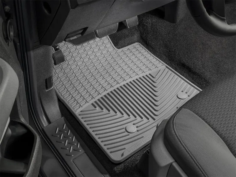 Weathertech Front Floor Mats For 2009+ Ford Flex – Durable Rubber, Grey Finish 1
