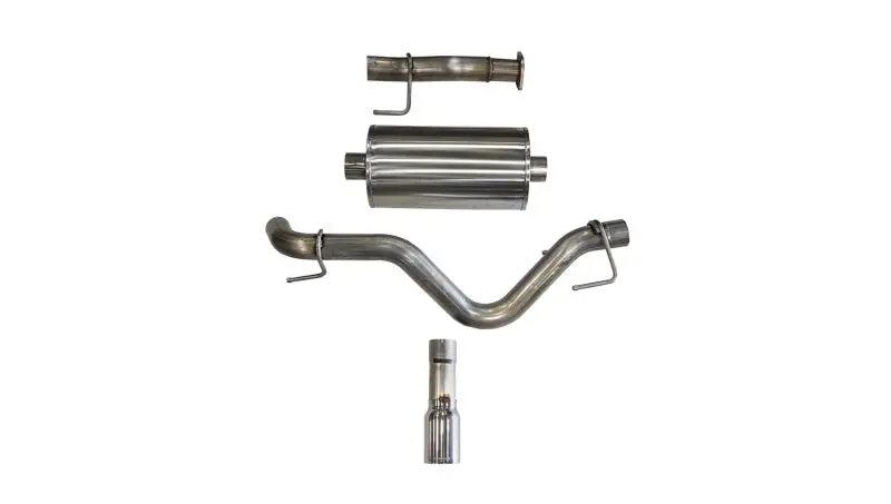 Corsa Sport Cat-Back Exhaust System For 2016–2018 Toyota Tacoma 3.5L V6 Double Cab (5-Foot Bed) – Single Side Exit With Polished Tip 1