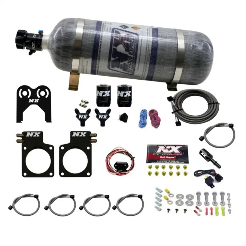 Nitrous Express Plate System For Nissan Gt-R – Adjustable 35–300Hp Output With Composite Bottle 1