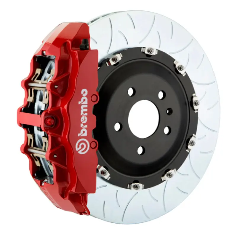 Brembo Gt Big Brake Kit: 6-Piston Front Calipers With 380X34Mm Two-Piece Slotted Rotors For 1996–2005 Ferrari 550/575 (Excluding Gtc) 1