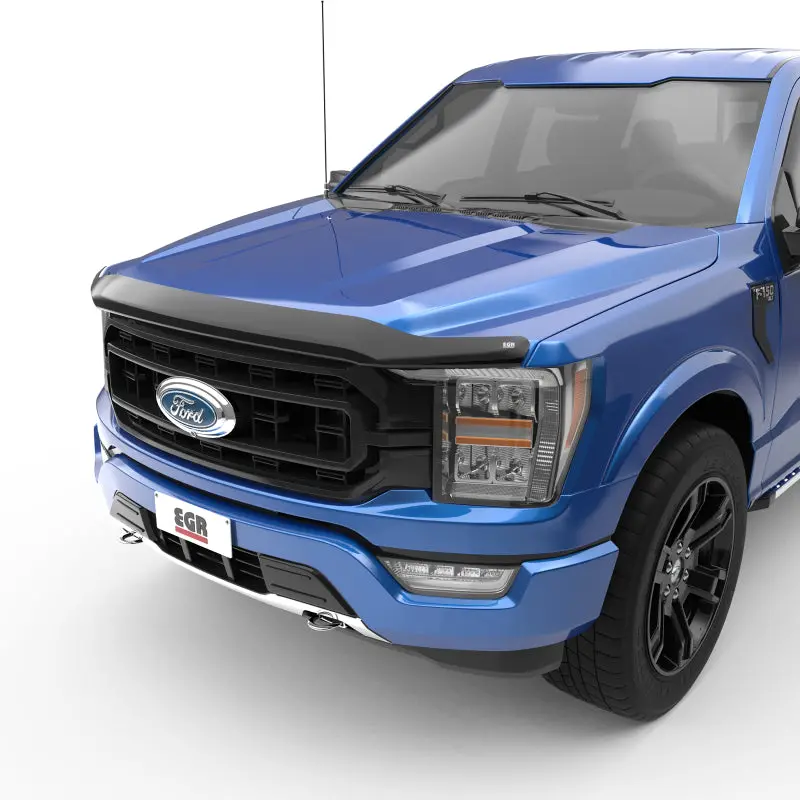 Egr Superguard Hood Protector – Smoke Finish For 2021+ Ford F-150 (Part #303581) 1