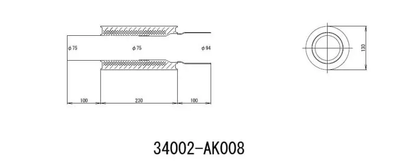 Hks Universal Exhaust Hanger & Mount Set – Model 130-75 (Minimum Order: 8 Units) 1
