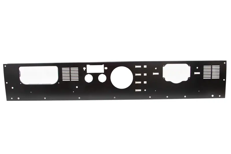 Kentrol Dash Panel Assembly For 1977–1986 Jeep Cj – Includes Radio Cutout 1