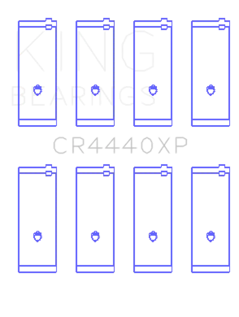 King Performance Rod Bearing Set – Standard Size, For European Ford Cortina 2000 Xl 1