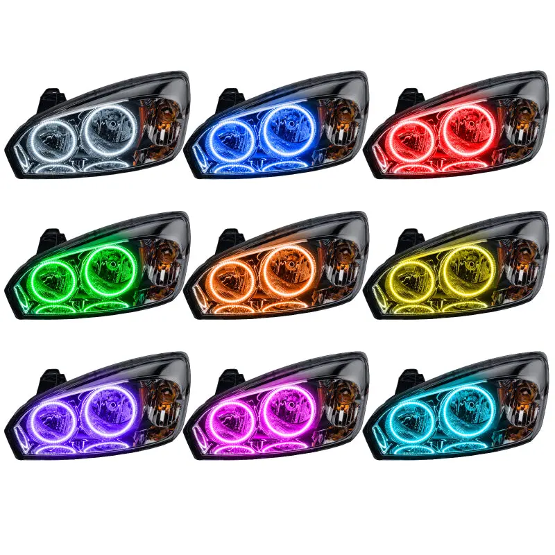 Oracle Colorshift Led Headlight Kit For 2004–2007 Chevrolet Malibu – Smd-Based, Includes 2.0 Controller & Warranty 1