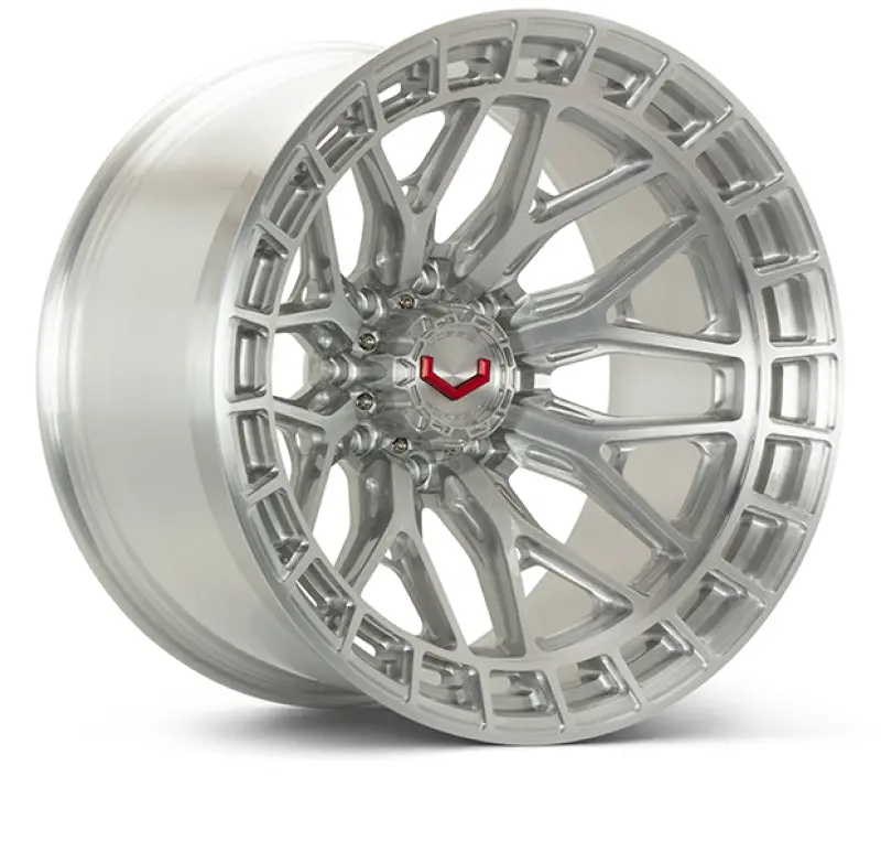 Vossen Lcx-02 Forged Aluminum Wheel – 24X10, 6X135 Bolt Pattern, +25Mm Offset, 87.1Mm Hub Bore, Deep Concave Design With Brushed & Gloss Clear Finish 1