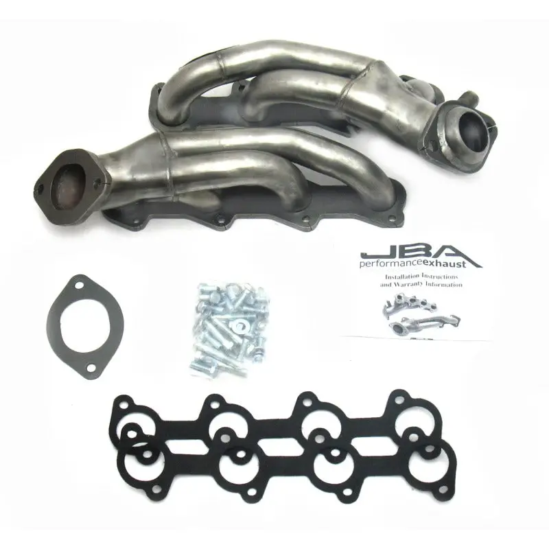 Jba Stainless Steel Shorty Headers For 2005–2010 Ford Mustang V6 1