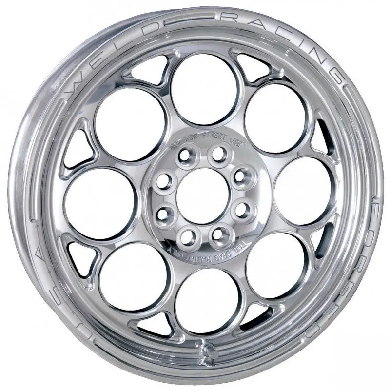 Weld Magnum Import 13X8-Inch Black Wheel, 4X100Mm Bolt Pattern, 4-Inch Backspace – Non-Beadlock Design 1
