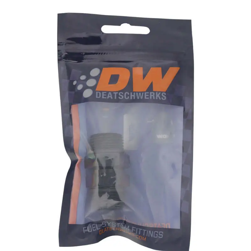 Deatschwerks 10An Orb Male-To-Male Swivel Adapter – Matte Black Anodized 2