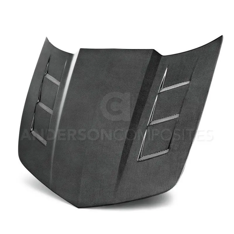 Anderson Composites Carbon Fiber Hood For 2010–2013 Chevrolet Camaro Tsii-Style 2