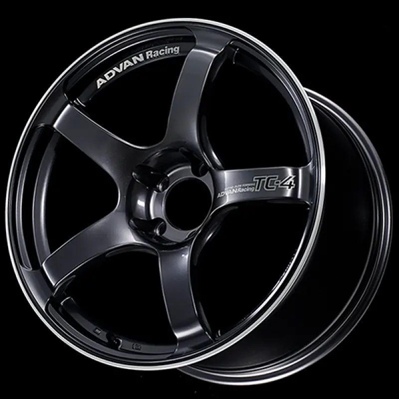 Advan Tc4 17X6.5 / +40 Offset / 4-100 / 63Mm Bore / Racing Gunmetallic & Ring 1