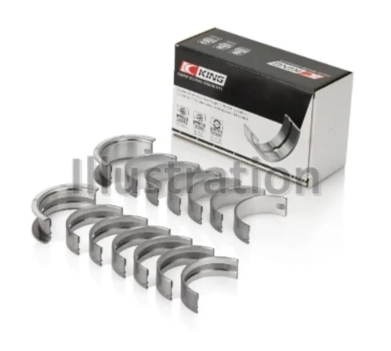 King Bmw M20B20-23-25-27 / M50B25 / M52B20-25-28 (Size 1.00) Main Bearing Set 1