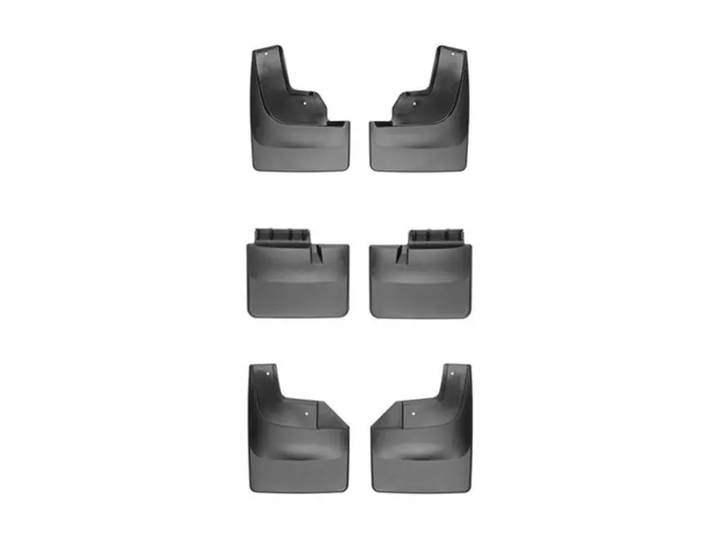 Weathertech No-Drill Mud Flaps For 2017–2020 Ford F-150 Raptor – Black Finish 1