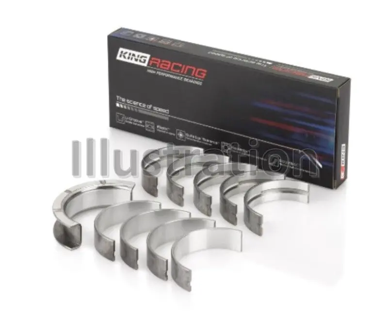 King Main Bearing Set – Pontiac 455, Oversize .001" 1