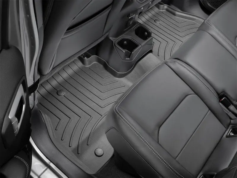 Weathertech Rear Floorliner Hp – Third-Row Coverage, Black, For 2018+ Chevrolet Traverse With Bench-Style Second Row 1