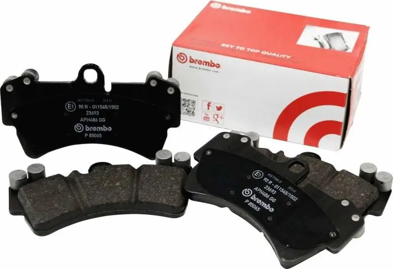 Brembo Ceramic Front Brake Pads For 2009–2010 Dodge Ram 2500/3500 – Nao Oe-Equivalent Formula 1
