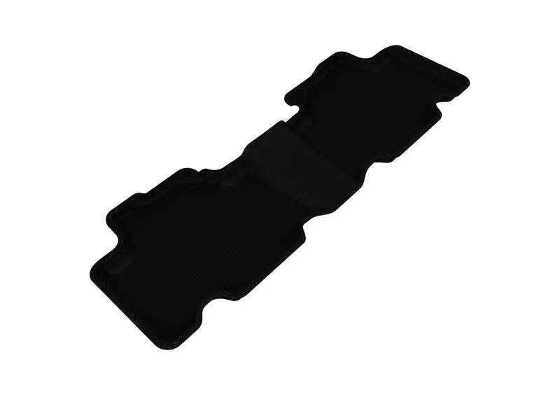 3D Maxpider Custom-Fit Floor Mats For 2006–2012 Toyota Rav4 Kagu – Second-Row, Black Interior Protection 1