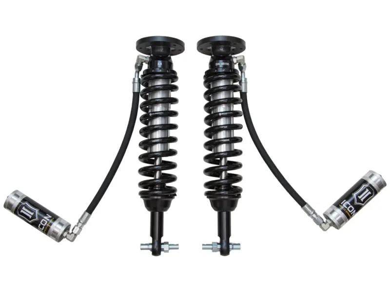 Icon 2.5 Series Coilover Suspension Kit For 2015 Ford F-150 4Wd — 2–2.63" Lift, Rear Reservoir Shocks 1