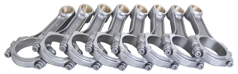 Eagle Forged I-Beam Connecting Rod Set – 289/302 Ford, 5140 Steel, 2.123" Rod Journal, 0.912" Pin (8-Piece) 1